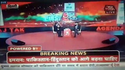 Imran Khan Excellent Response to Indian Anchor on Terrorism and Corruption Question