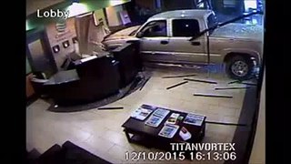 PENSIONER rammed hotel on AUTO