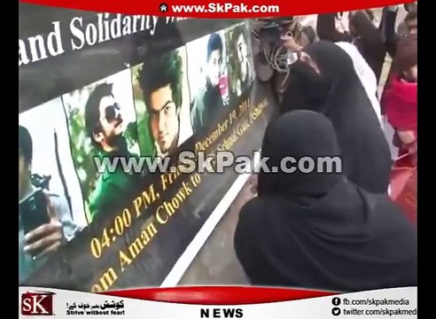 Parents of martyrs of APS peshawar attack lose control on their emotions- 16 december 2015