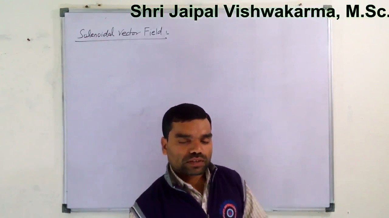 Solenoidal Vector Field in Hindi