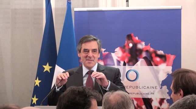Présentation des nouveaux locaux et des equipes de François Fillon