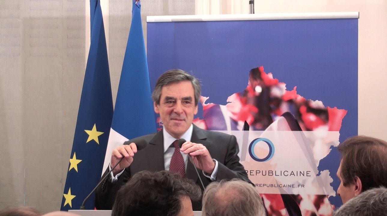 Présentation des nouveaux locaux et des equipes de François Fillon