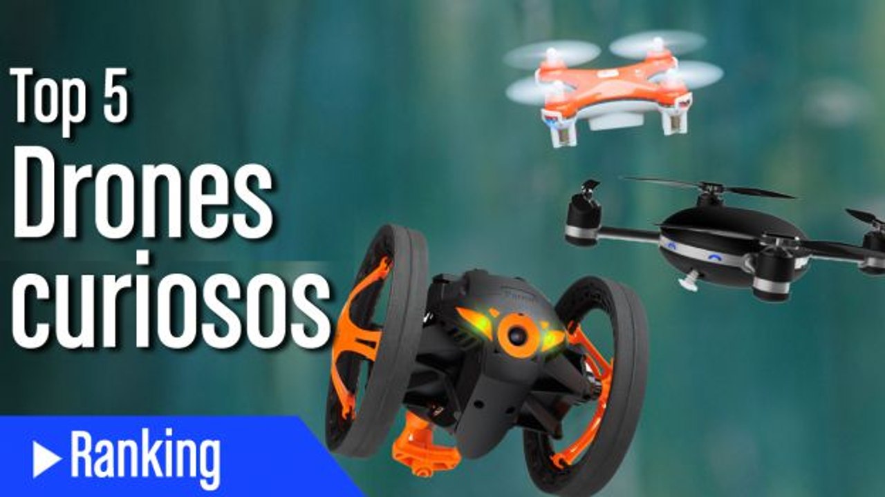 Los drones y robots más curiosos y espectaculares