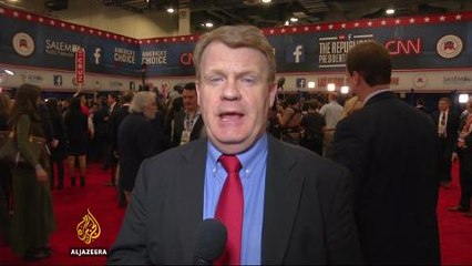 Trump takes centre stage in Republican debate