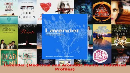Lavender Medicinal and Aromatic Plants  Industrial Profiles Read Online