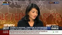 L'émotion sur BFM TV de Jeannette Bougrab, compagne de Charb: 