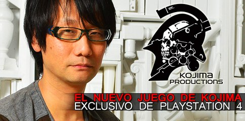 El nuevo juego de Kojima EXCLUSIVO de PlayStation 4