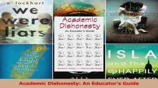 PDF Download  Academic Dishonesty An Educators Guide PDF Online