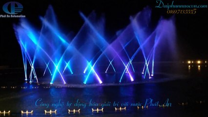 Sản xuất lắp đặt hệ thống nhạc nước
