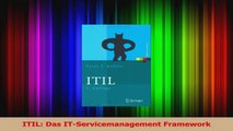 Download  ITIL Das ITServicemanagement Framework Ebook Frei