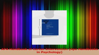 PDF Download  APA Handbook of Career Intervention Apa Handbooks in Psychology Read Full Ebook