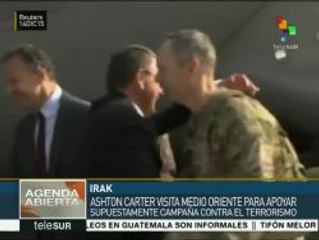 Secretario de Defensa de EE.UU. visita y supervisa lucha contra Daesh