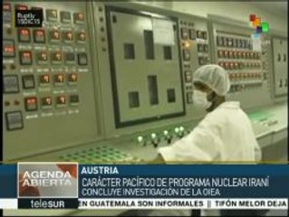 OIEA dictamina carácter pacífico del programa nuclear de Irán