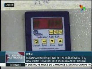 OIEA concluye investigaciones sobre programa nuclear persa