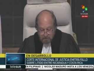 CIJ: No se han presentado actos hostiles de Nicaragua hacia Costa Rica