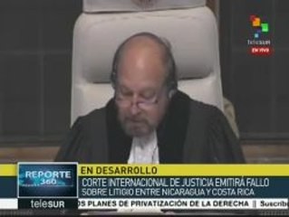 CIJ: Nicaragua resarcirá a Costa Rica si causó daños en Río San Juan