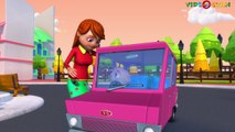 Five Little Babies Driving a Car | 5 Little Babies | Nursery Rhymes & Kids Songs By Videog