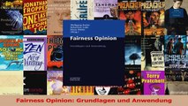 Lesen  Fairness Opinion Grundlagen und Anwendung PDF Frei