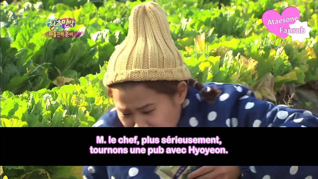 [VOSTFR] Hyoyeon (SNSD) - La guerre des radis / Invincible youth Saison 2