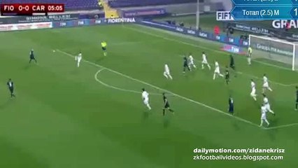 Nikola Kaliniu0107 SUPER GOAL - Fiorentina 1 - 0 Carpi 16.12.2015 HD COPPA ITALIA