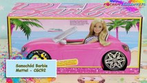 Barbie Glam Convertible / Samochód Barbie - Mattel - CGC92 - Recenzja