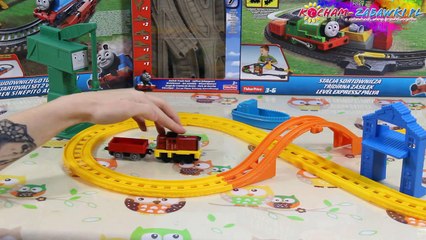 Fisher-Price - Thomas & Friends - Collectible Railway - Salty & Cranky's Cargo Drop / Stacja Załadunkowa - BHR95