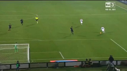 Antonio Di Gaudio Goal - Fiorentina 0 - 1 Carpi -  Coppa Italia - 16/12/2015