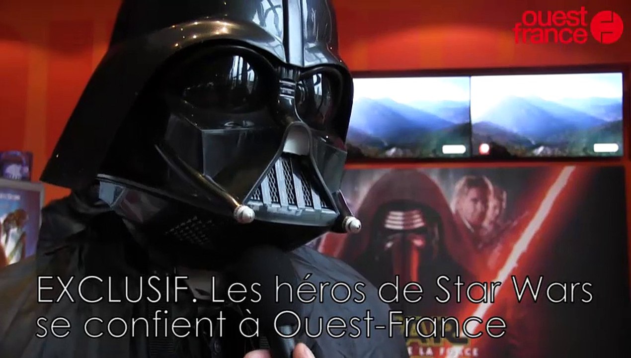EXCLUSIF ! Les héros de Star Wars se confient à Ouest-France