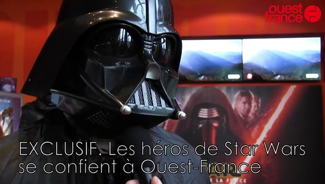 EXCLUSIF ! Les héros de Star Wars se confient à Ouest-France