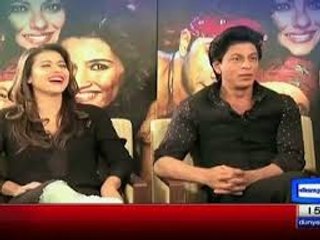 Shahrukh khan And Kajol Exlusive Interview With Vasay Chaudhry Regarding Their Upcoming Movie "DILWALE"