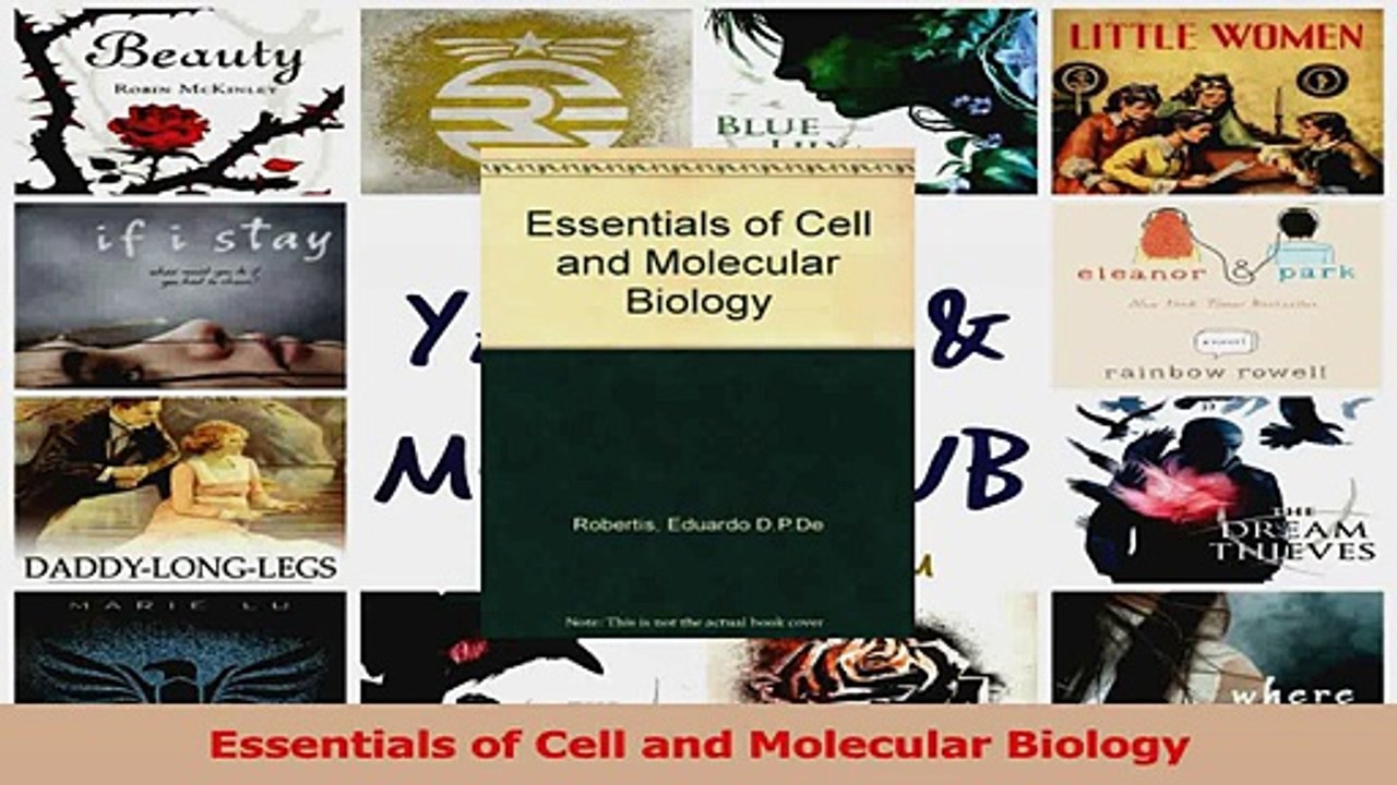 Essentials of Cell and Molecular Biology Read Online
