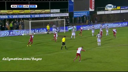 0-1 Sébastien Haller Goal - Achilles 29 0-1 Utrecht - 16-12-2015