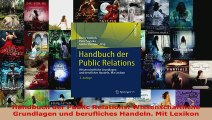 Download  Handbuch der Public Relations Wissenschaftliche Grundlagen und berufliches Handeln Mit Ebook Frei