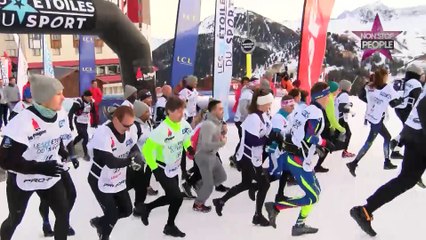 Les Étoiles du sport en mode biathlon