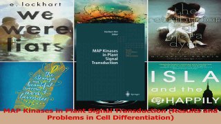 MAP Kinases in Plant Signal Transduction Results and Problems in Cell Differentiation PDF