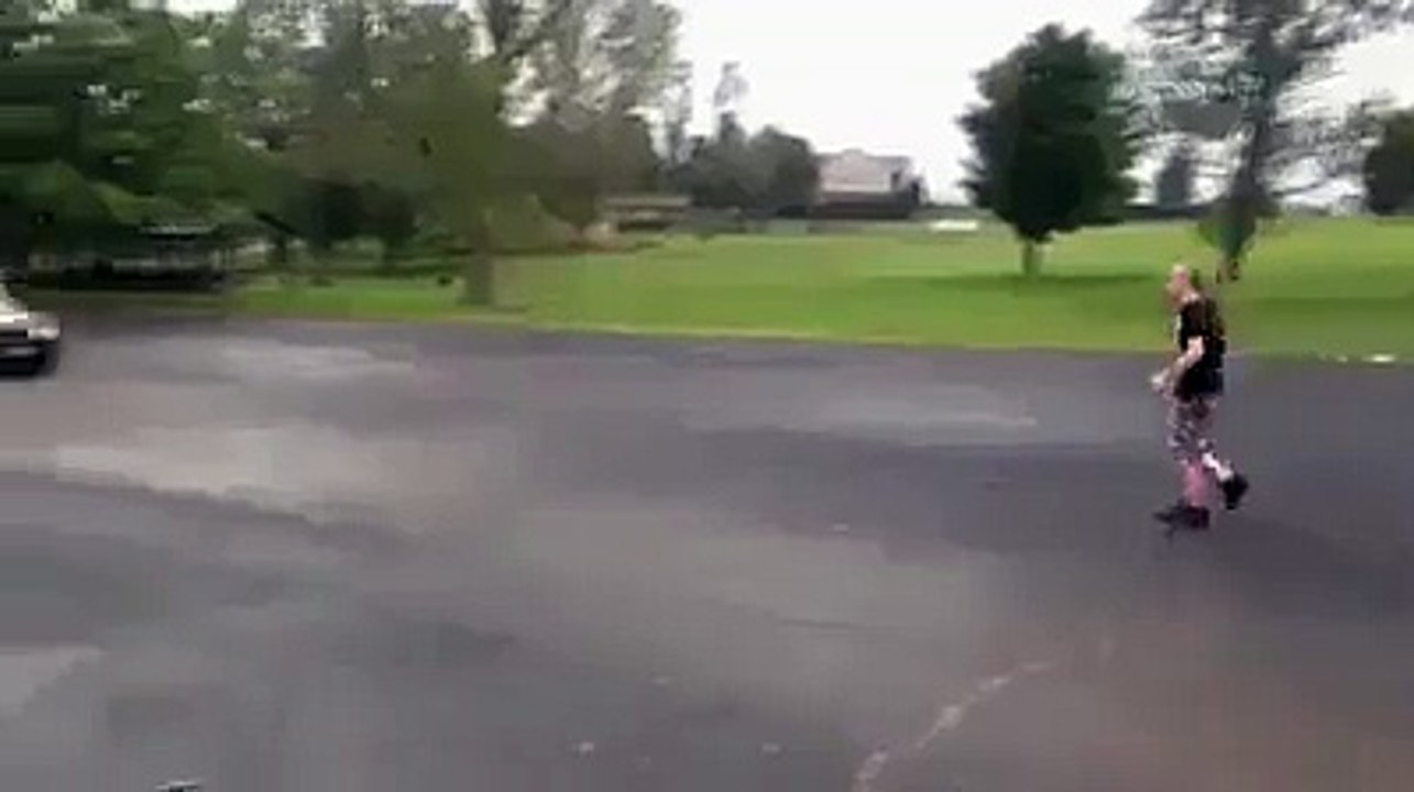 ha ha ha funny stunt