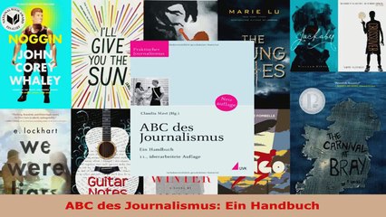 Lesen  ABC des Journalismus Ein Handbuch Ebook Frei