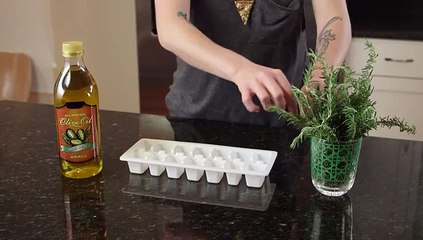 Preserve Fresh Herbs in Olive Oil