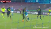 Incredible Goal Dries Mertens 2:0 | Napoli v. Hellas Verona 16.12.2015 HD