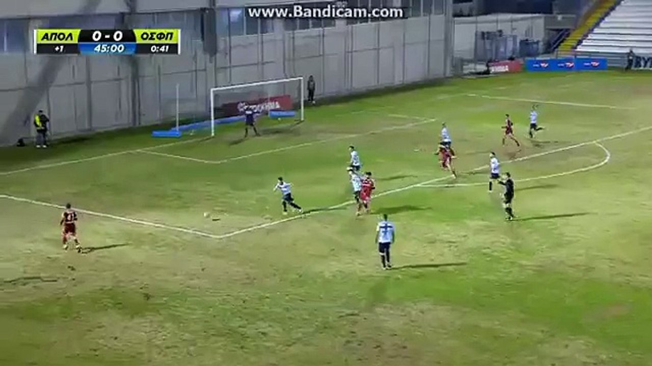 GOAL David Fuster Smyrnis-Olympiacos 0-1 _ Σμύρνης-Ολυμπιακός 0-1 GOAL FUSTER