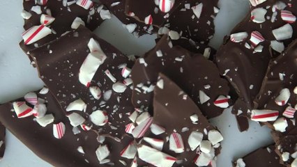 3-Ingredient Recipes - How to Make 3-Ingredient Dark Chocolate Peppermint Bark