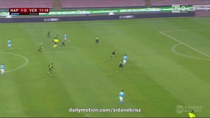 Dries Mertens 2:0 Super Skills & Goal | Napoli v. Hellas Verona Coppa Italia 16.12.2015 HD