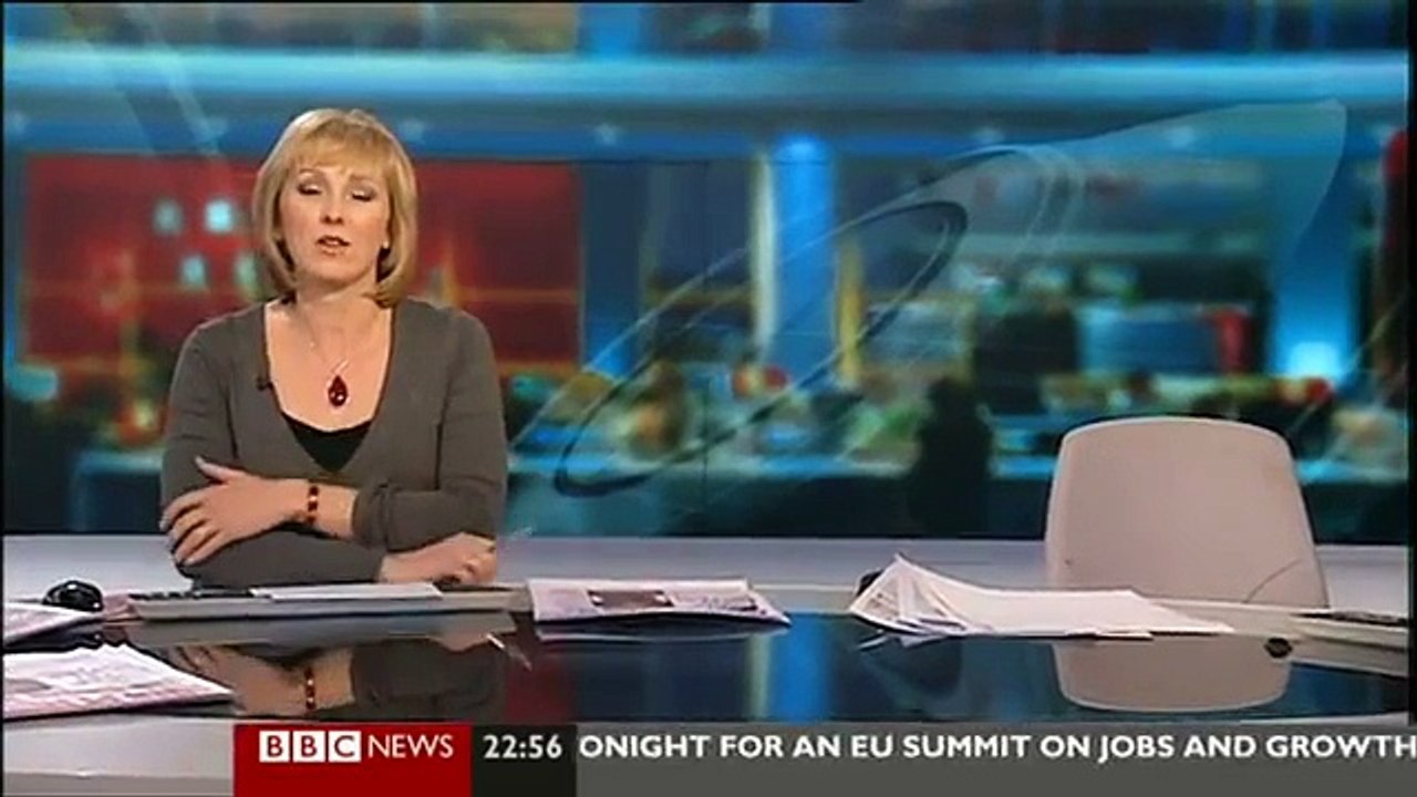 MARTINE CROXALL. BBC News at Ten Three Ages Of Man 01.March.2012.