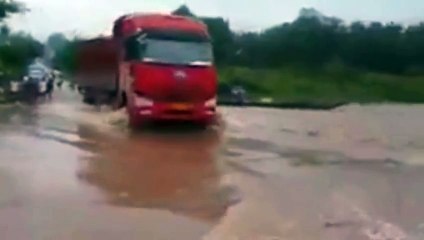 Very Funny Best Fail Compilation indian Real truck drivers wante