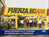 Nebot reacciona ante candidatura de Dalo Bucaram