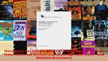 Download  Handbuch zur Regensburger Verbundklassifikation Materialien zur Einführung Beiträge zum PDF Frei