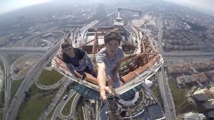 Amazing High Climbing 156 mt !! Must Watch