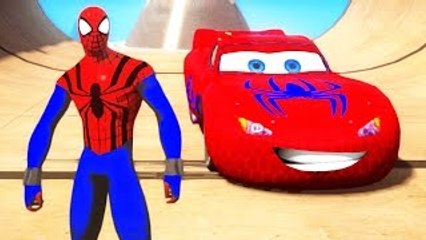 Disney Cars Pixar Spiderman + Nursery Rhymes & Lightning McQueen (Children Songs Action Co