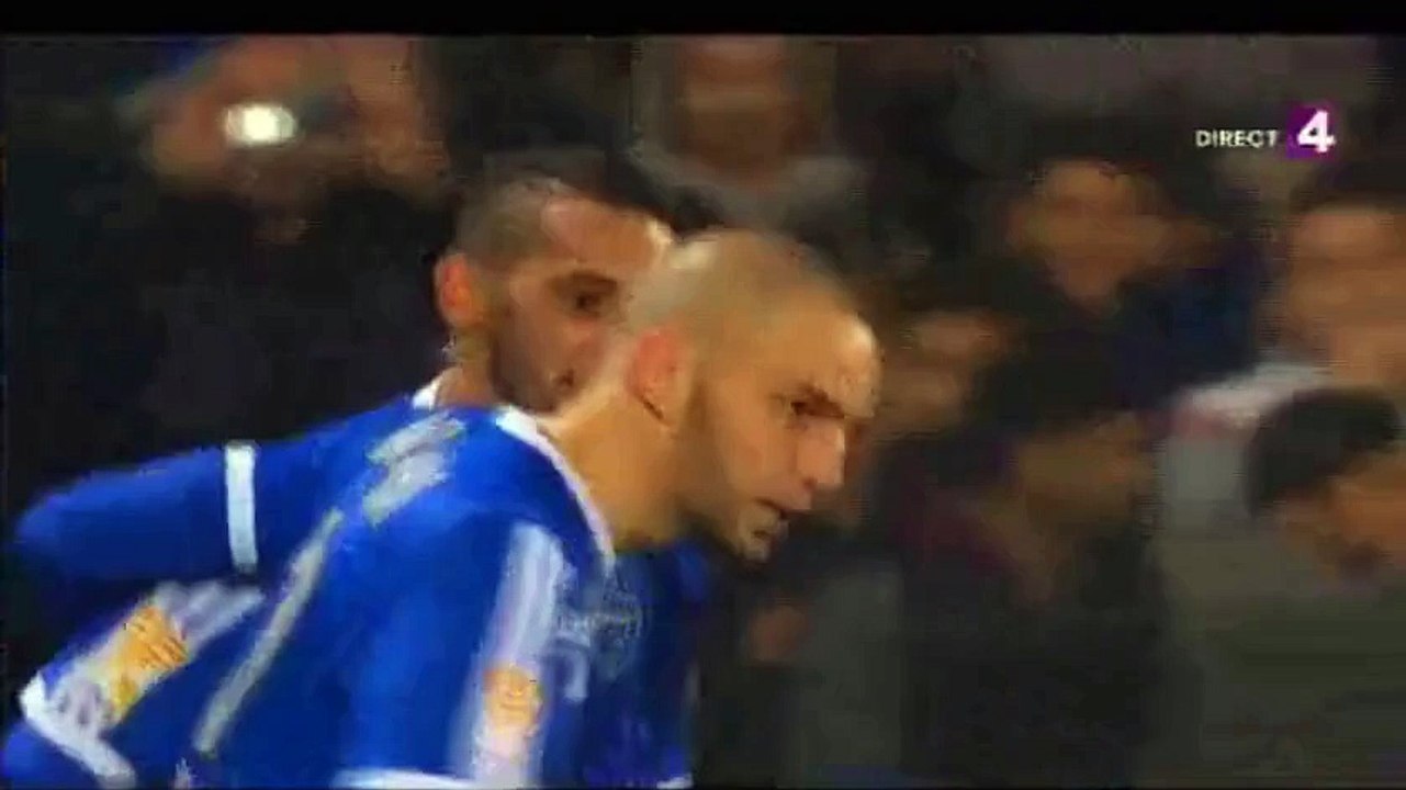 Lakdar Boussaha Equalizer Penalty Goal - Bourg en Bresse 1-1 Olympique Marseille - 16.12.2015 HD