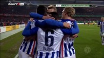 0-1 Vladimír Darida Goal Germany  DFB Pokal  Round 3 - 16.12.2015, Nürnberg 0-1 Hertha BSC